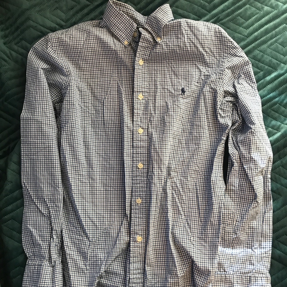 Polo long sleeve button down shirt